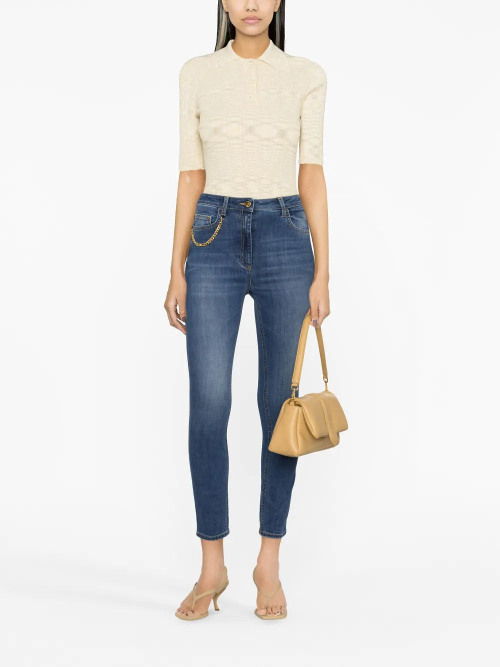 Mid-Rise Skinny-Cut Jeans