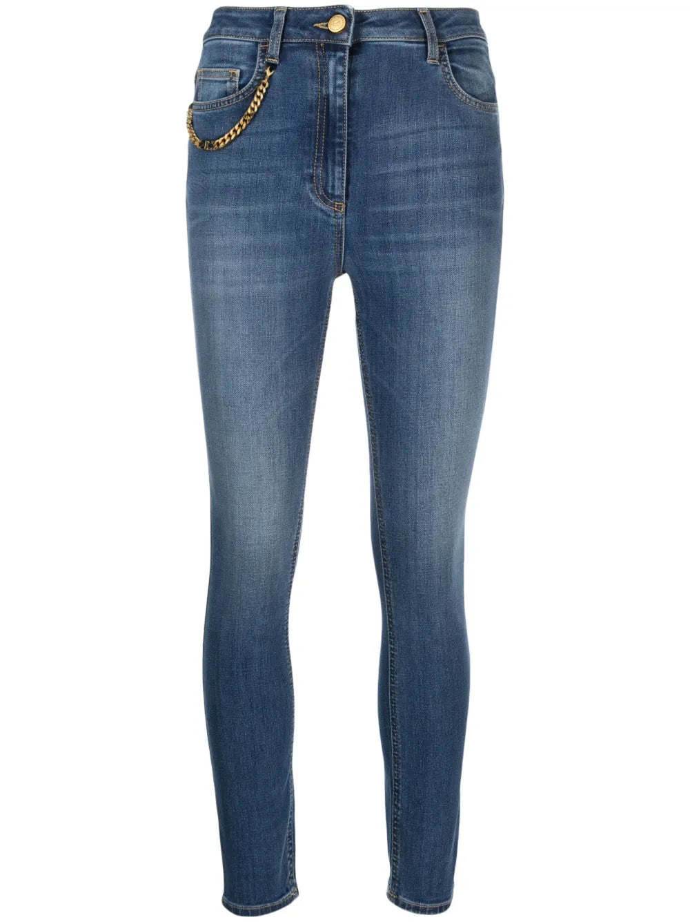 Mid-Rise Skinny-Cut Jeans