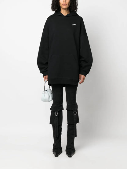 Oversize Logo-Print Hoodie