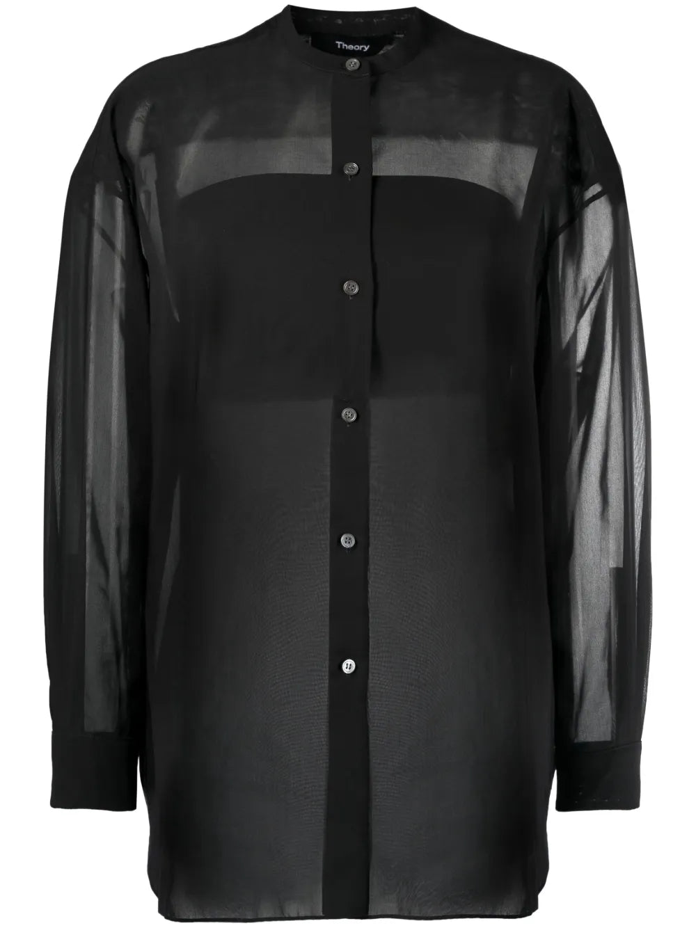 Sheer Long-Sleeve Shirt