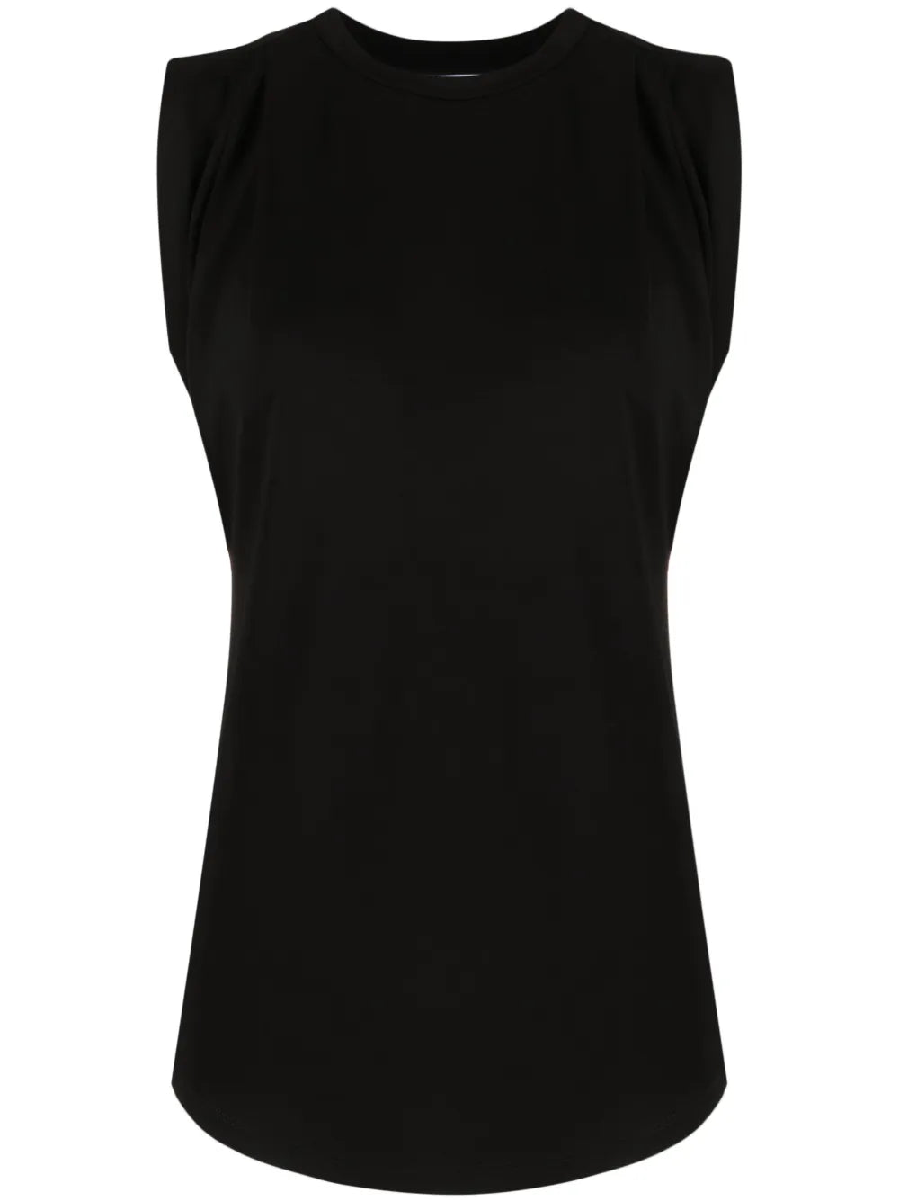 Pleat-Detailing Tank Top