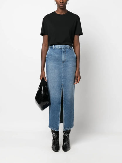 Crew-Neck Cotton T-Shirt
