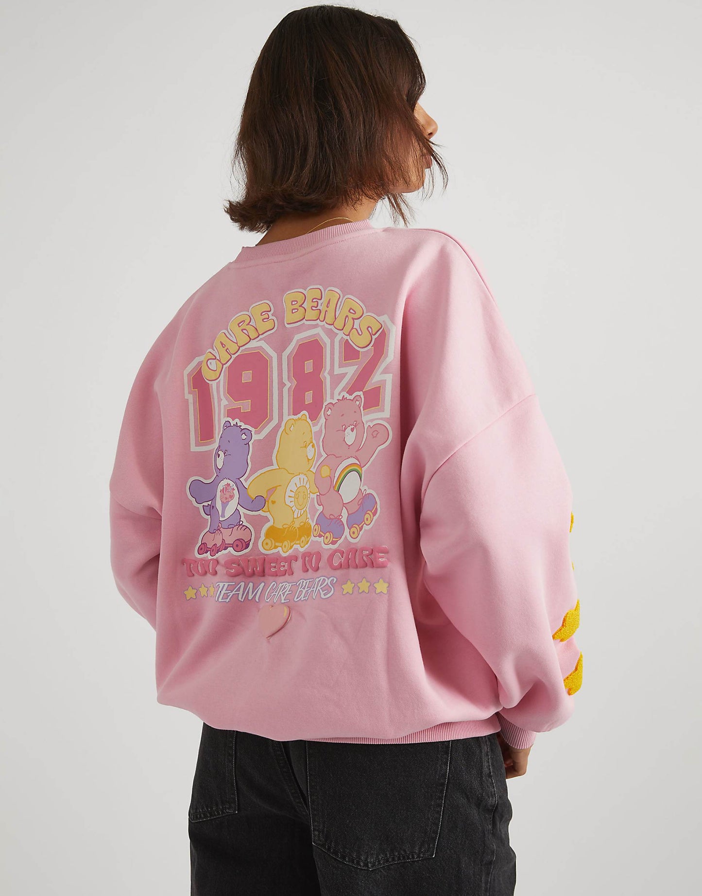 London Care Bears Too Sweet To Care Sweatshirt