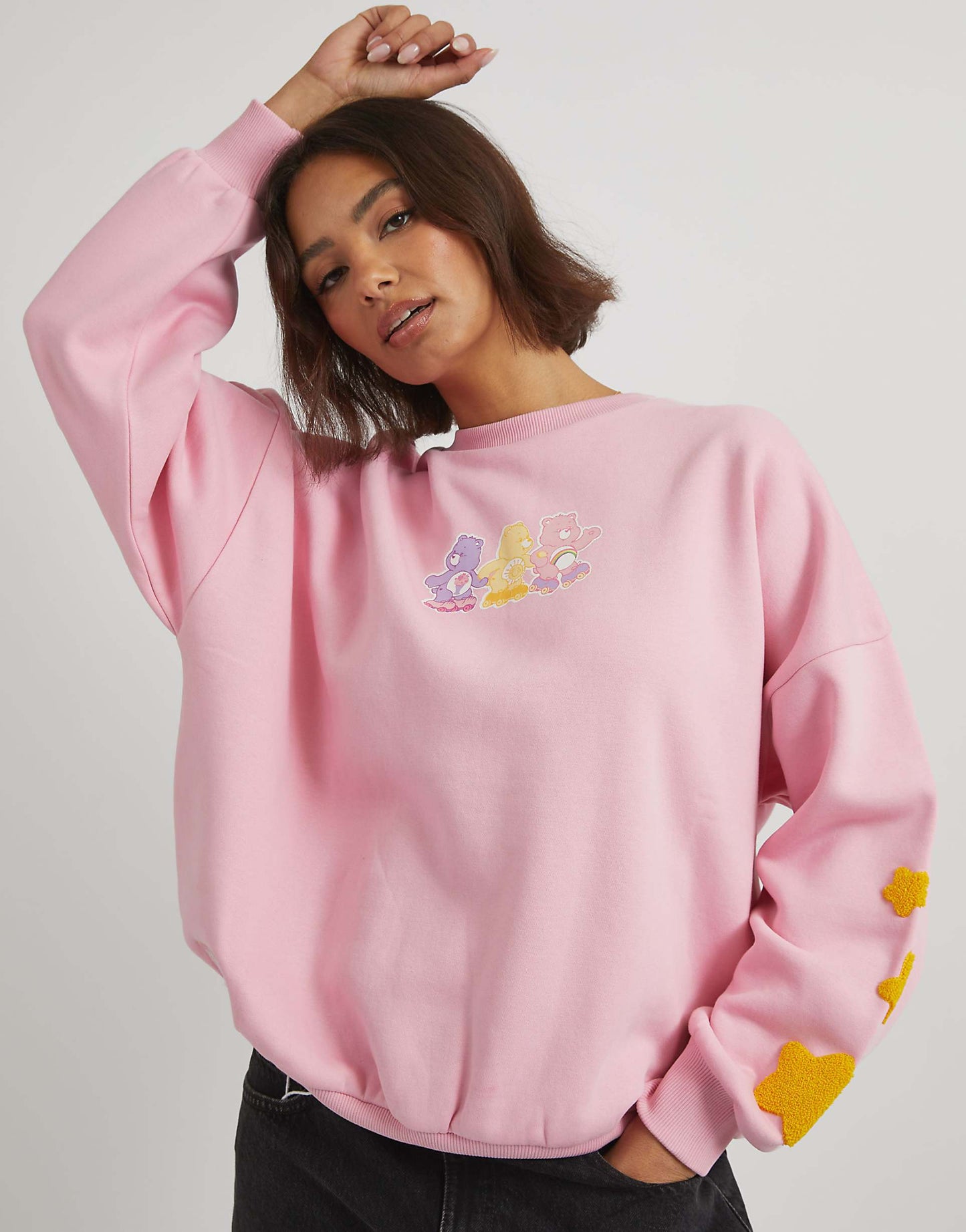 London Care Bears Too Sweet To Care Sweatshirt