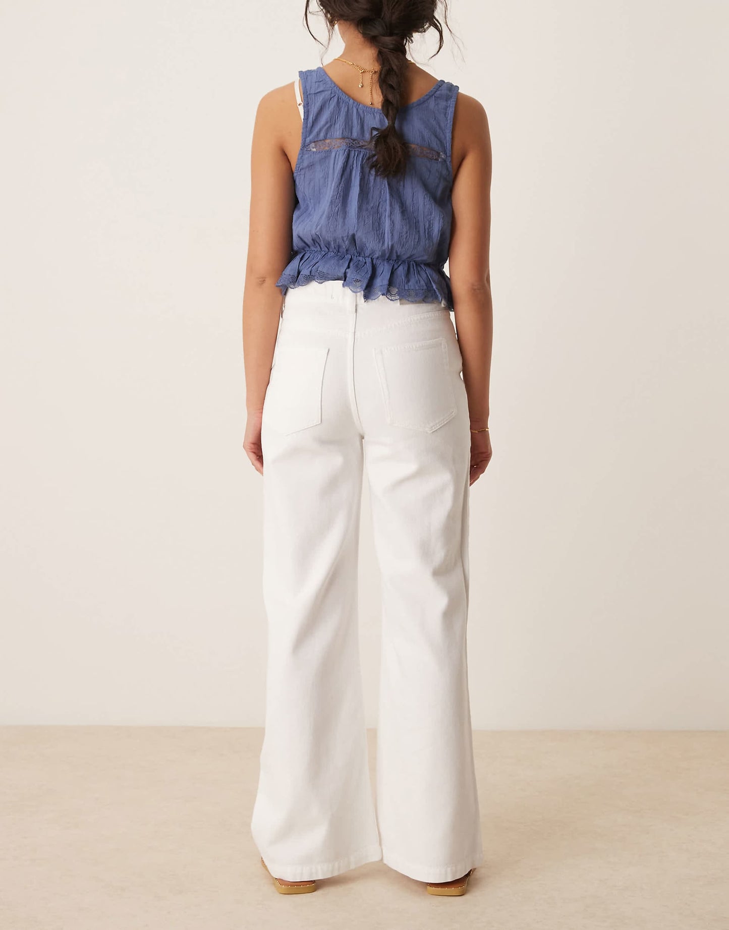 Stride Straight Leg Wide Jeans