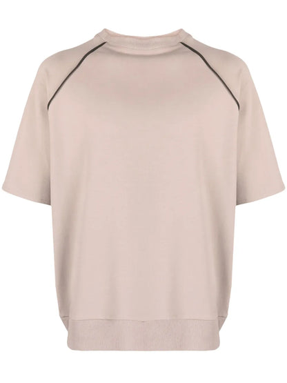 Raglan-Sleeves Cotton-Blend T-Shirt