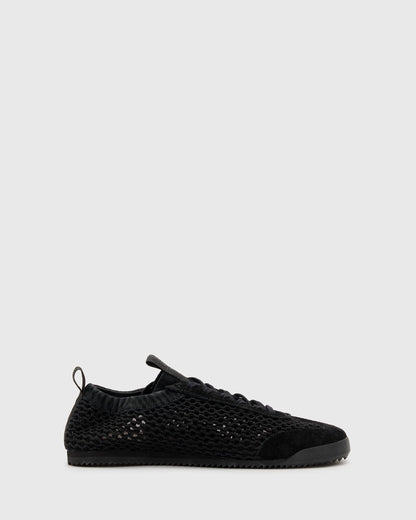 Kenny Leather Woven Trainers