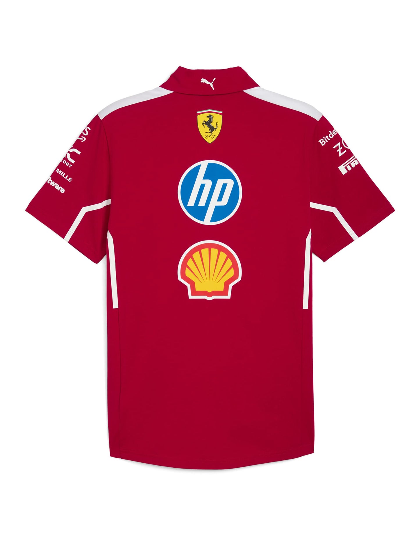 Scuderia Ferrari Hp 2025 Team Polo Shirt