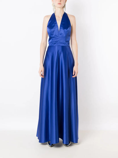 Nala Lace-Panel Maxi Dress