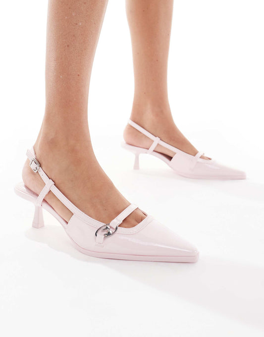 Pointed Heeled Sandals
