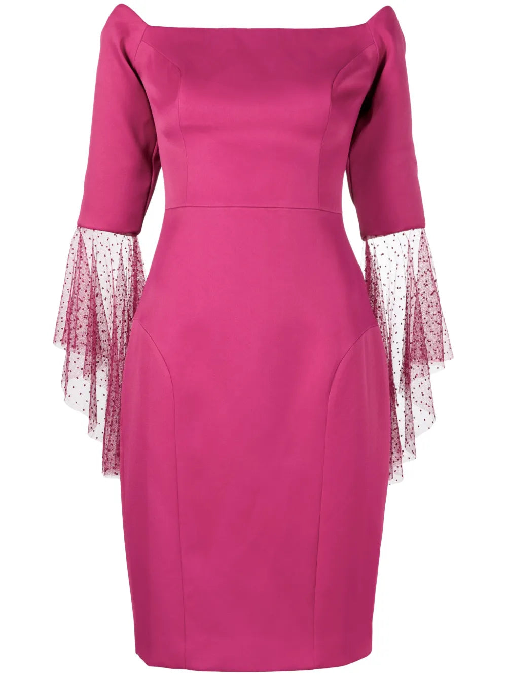 Anne Tulle-Sleeved Dress