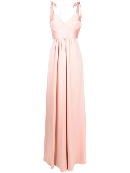 Beta Tied-Strap Maxi Dress