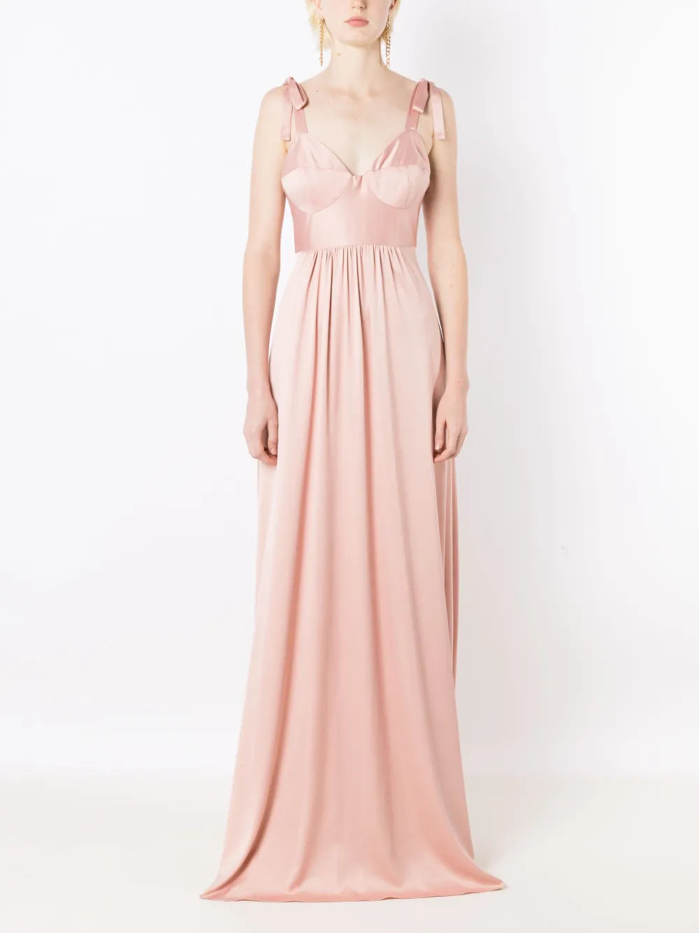 Beta Tied-Strap Maxi Dress