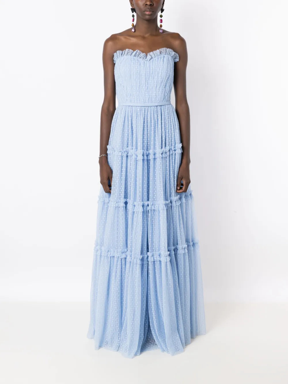 Isabela Strapless Tulle Gown