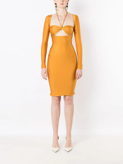 Marylin Cut-Out Bodycon Dress