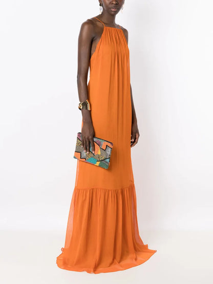 Orion Open-Back Maxi Dress