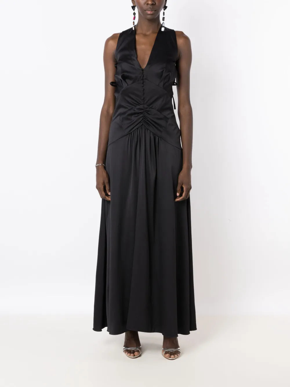 Teres Satin Maxi Dress