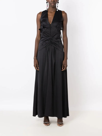 Teres Satin Maxi Dress