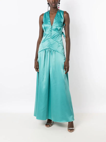 Teres Satin Maxi Dress
