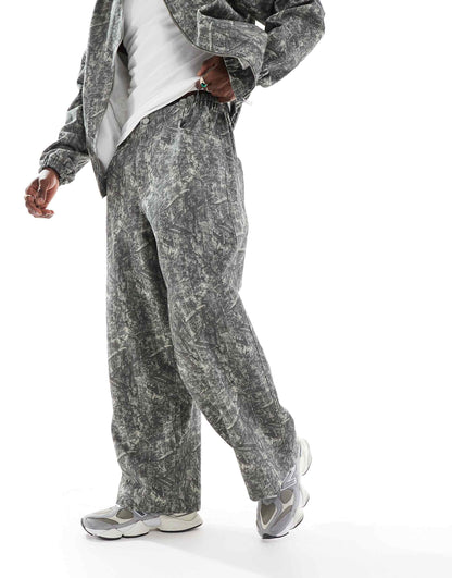 Co-Ord Oversized Parachute Trousers