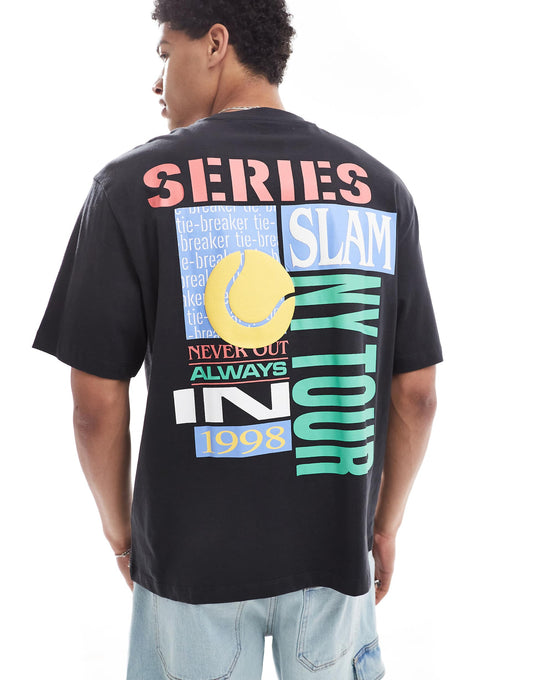 Vintage Sports Printed T-Shirt