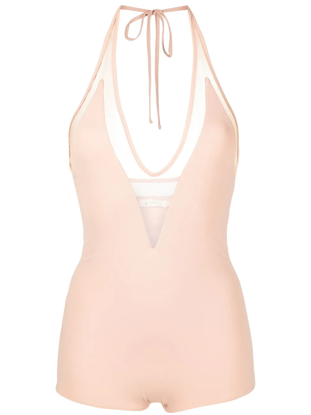 Leona Semi-Sheer Panel Body
