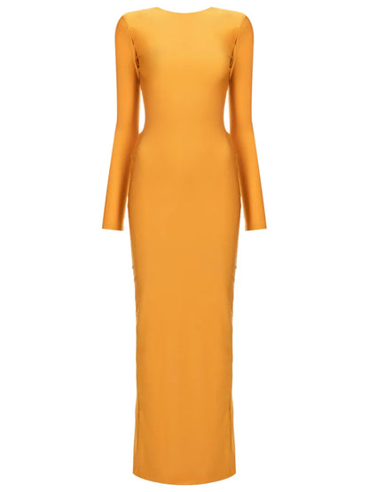 Gracie Long-Sleeved Maxi Dress
