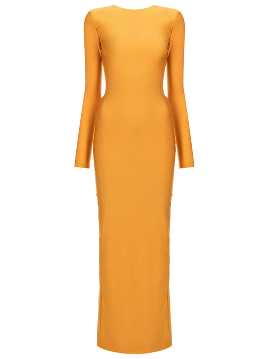 Gracie Long-Sleeved Maxi Dress