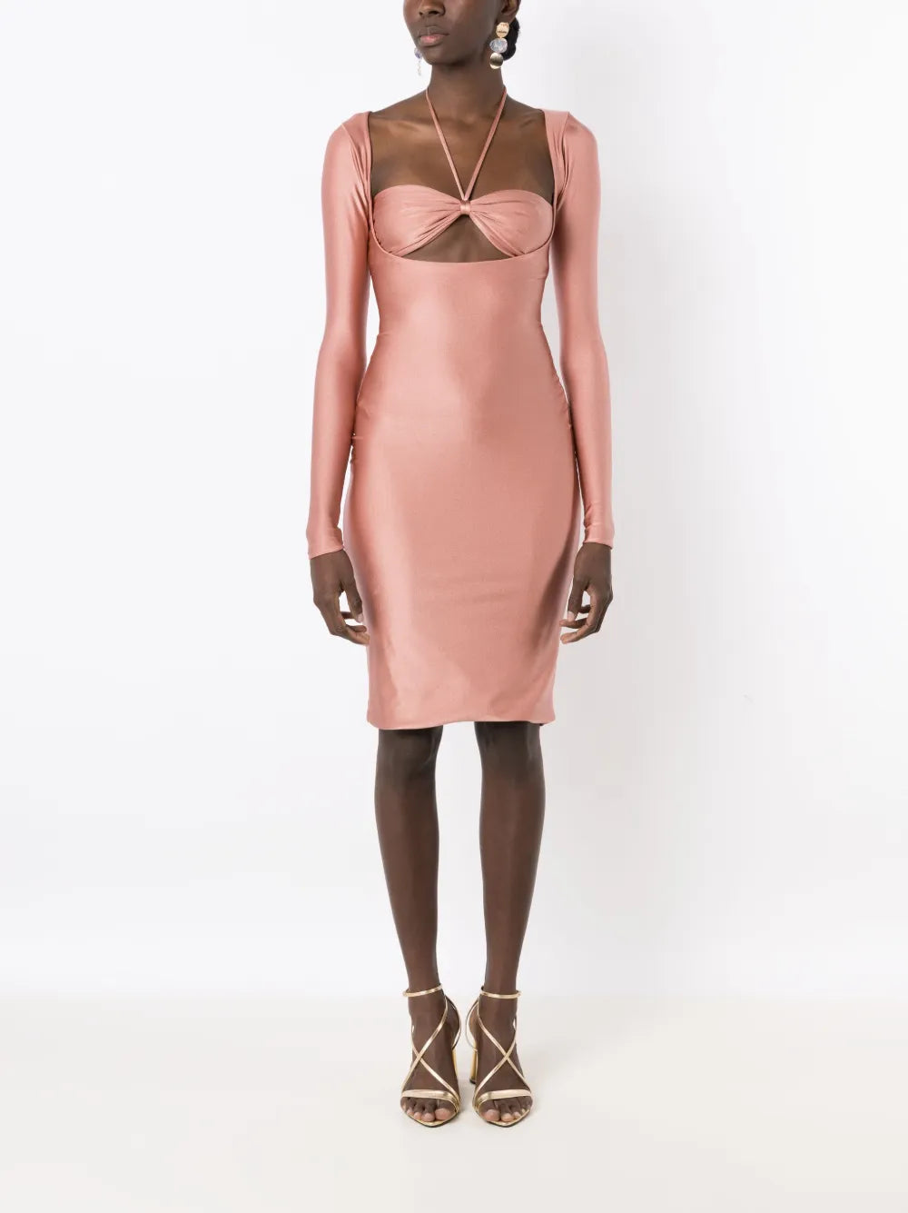 Marylin Cut-Out Midi Dress