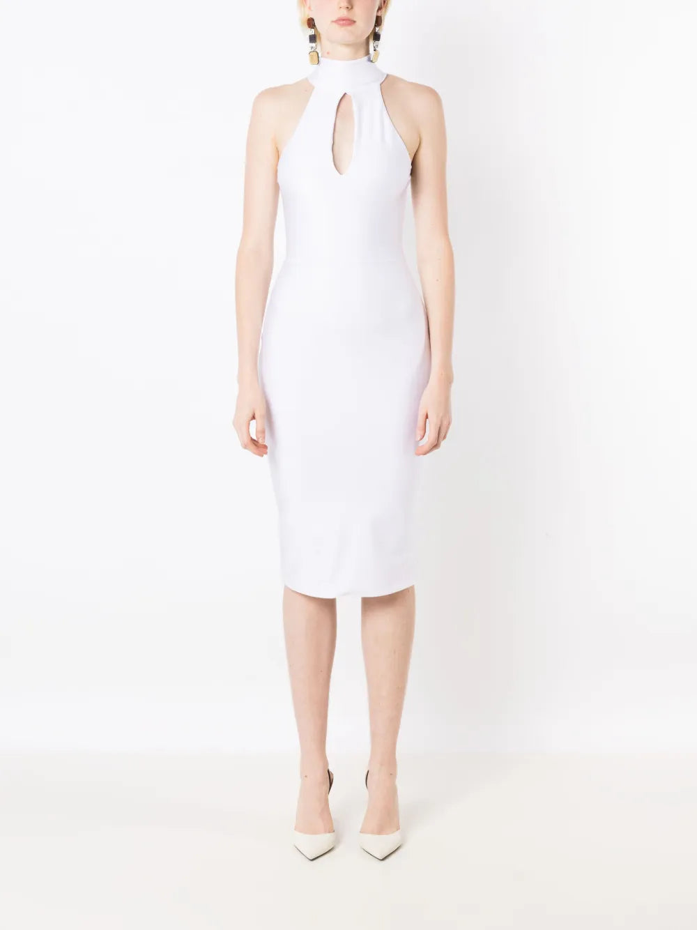 Audrey Cut-Out Midi Dress