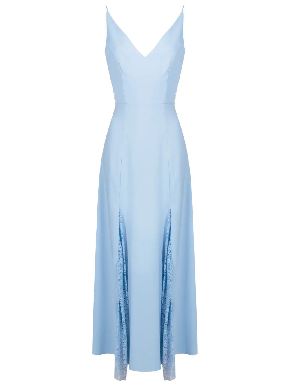 Georgia Lace-Panel Maxi Dress