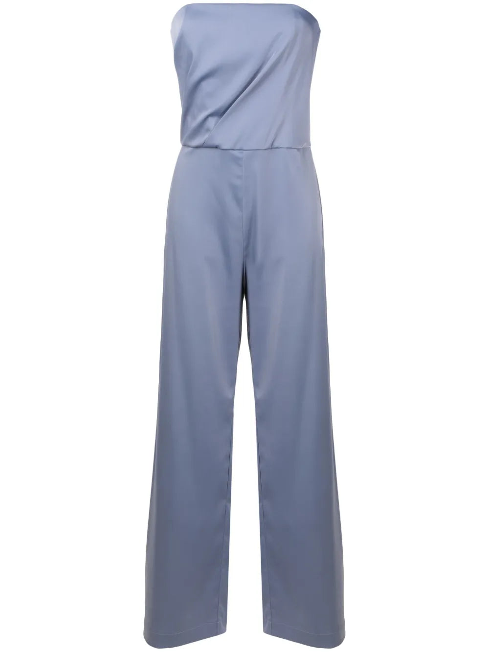 Crepe Bandeau-Style Jumpsuit