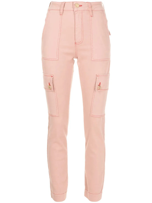 Antônia Slim-Cut Cargo Trousers