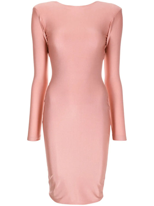 Gracie Metallic-Sheen Dress
