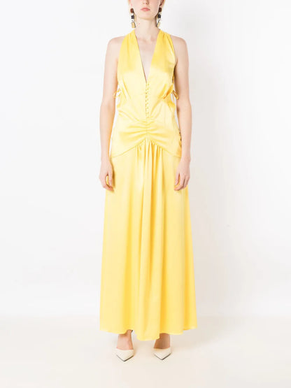 Teres V-Neck Maxi Dress