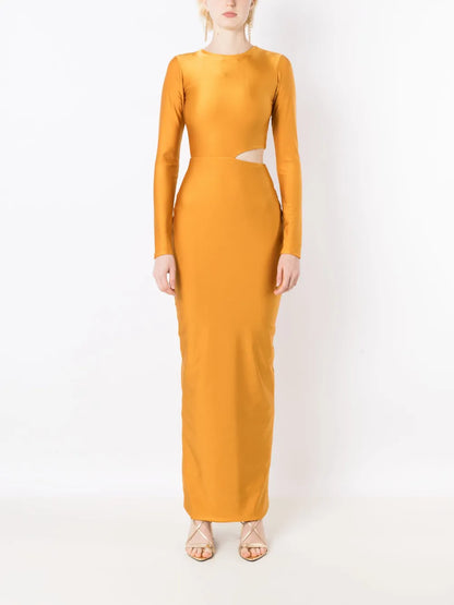 Sophia Cut-Out Maxi Dress