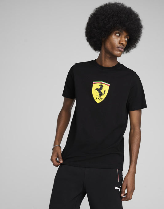 Scuderia Ferrari Hp Race Coloured Big Shield T-Shirt
