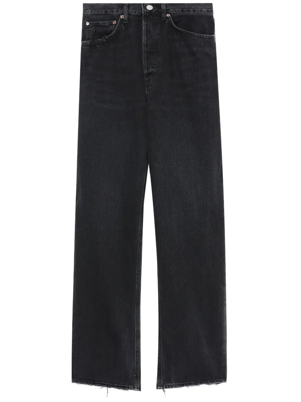 Mid-Rise Wide-Leg Jeans