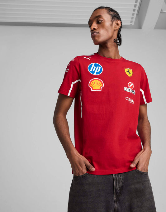 Scuderia Ferrari Hp 2025 Team T-Shirt