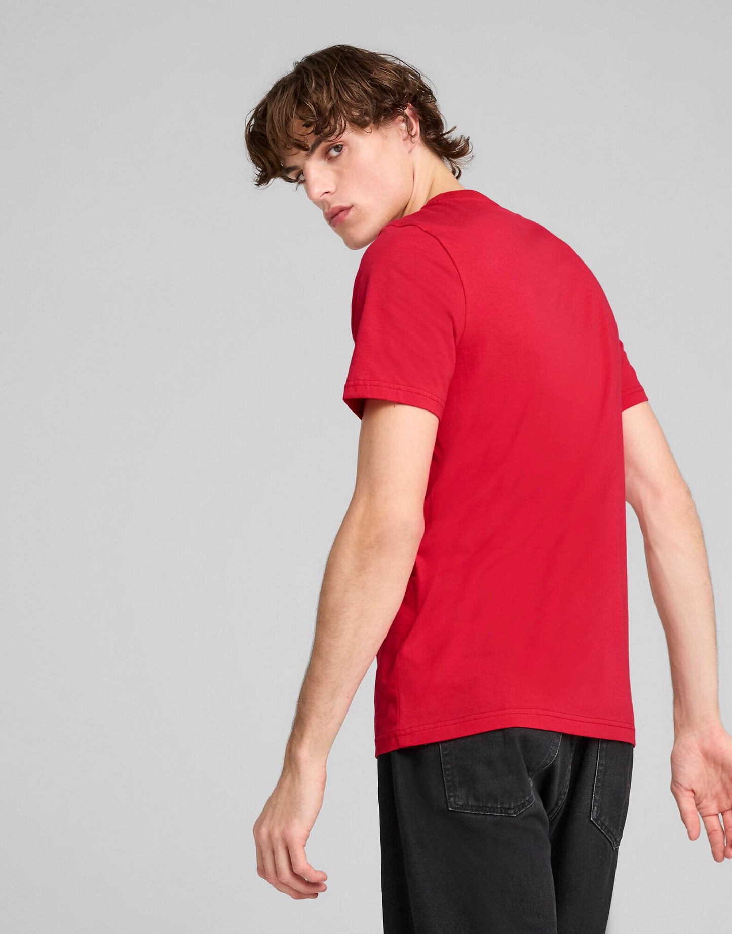 Scuderia Ferrari Hp Race Coloured Big Shield T-Shirt