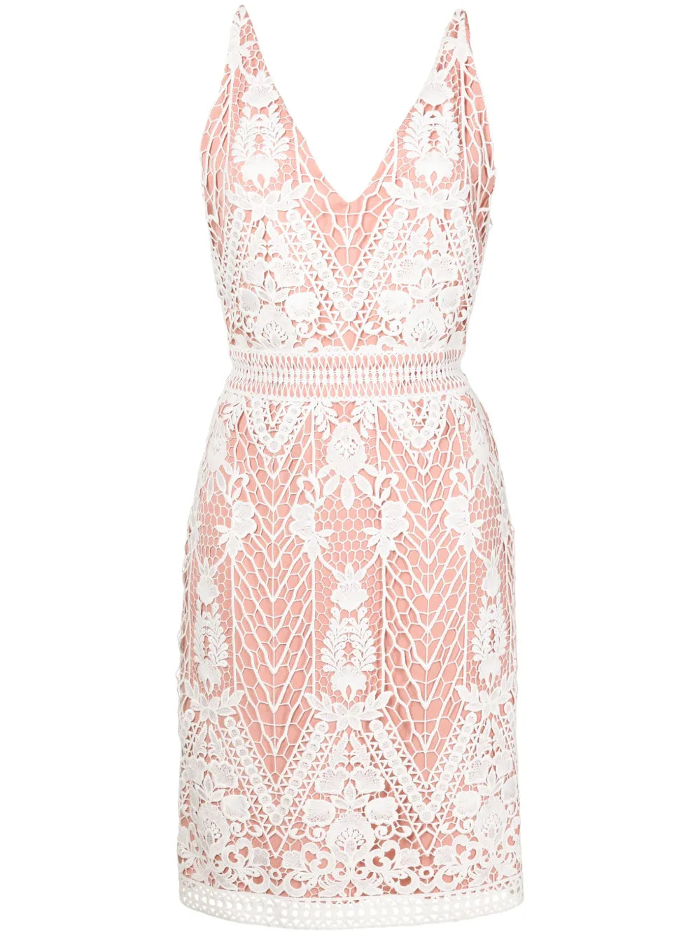 Canis Crochet-Panel Dress