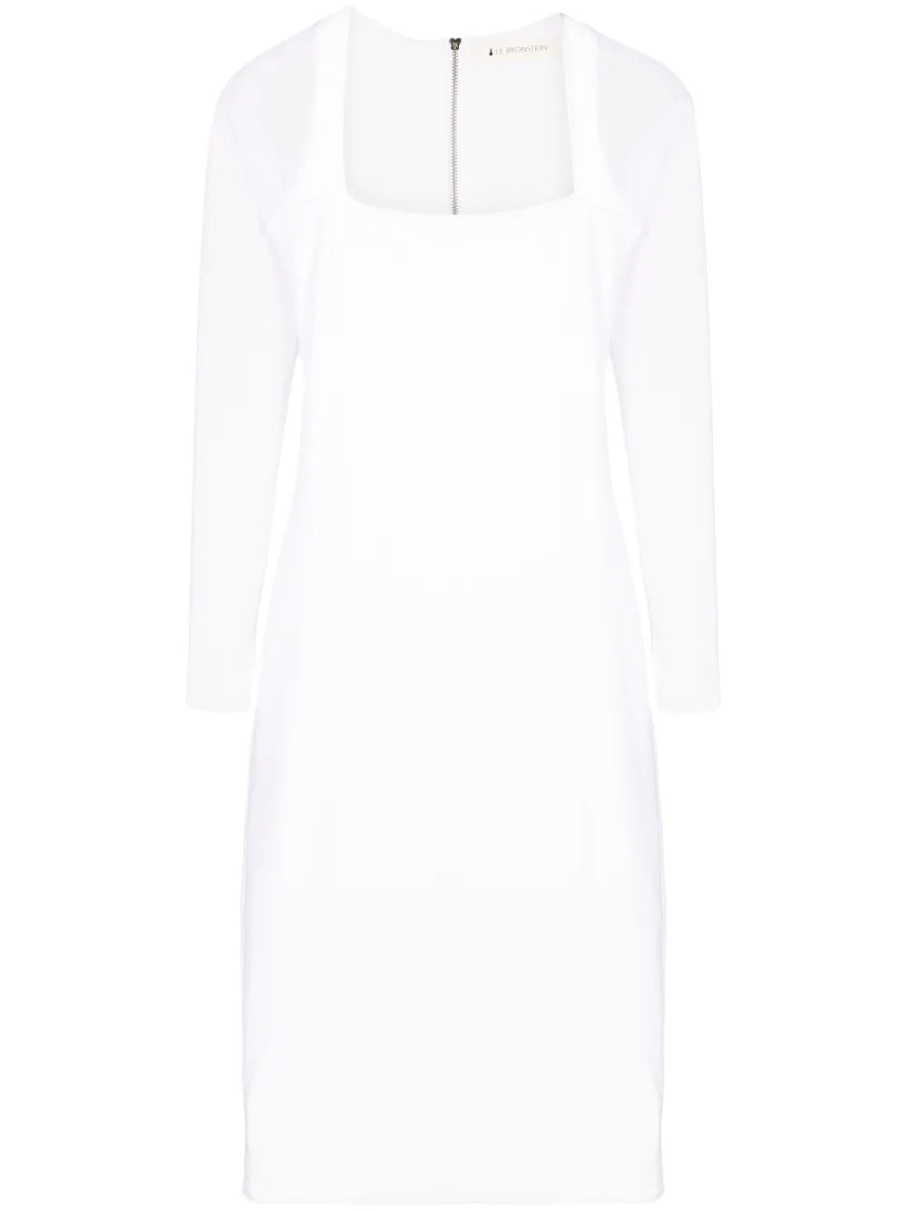 Brigitte Sheer-Sleeved Dress