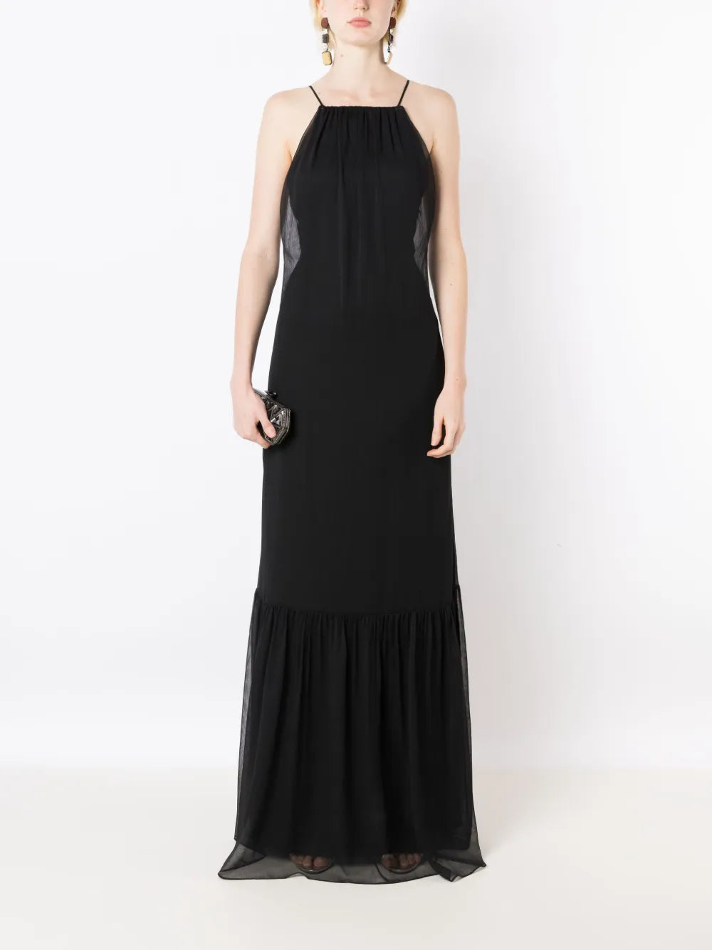 Orion Square-Neck Maxi Dress