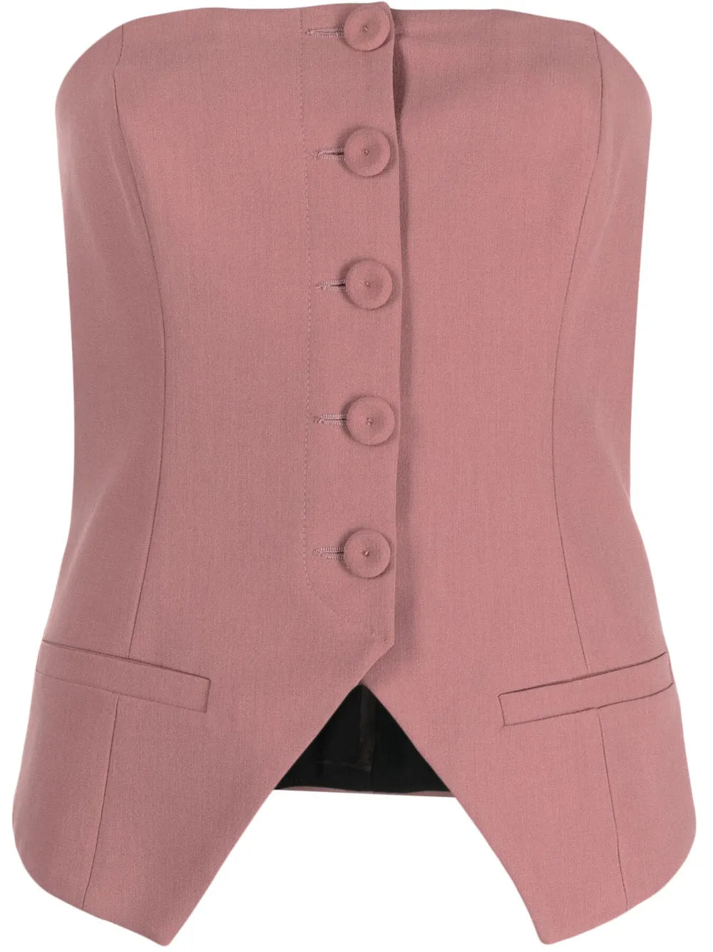 Slim-Cut Bandeau-Style Waistcoat