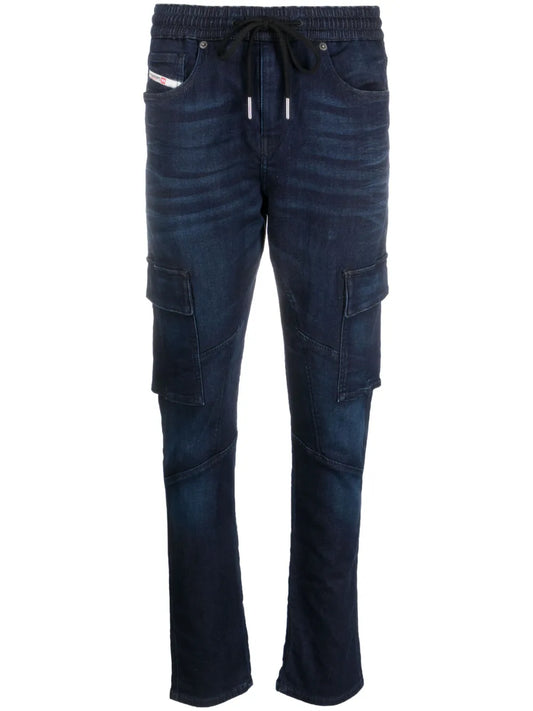 D-Ursy Track Tapered-Leg Jeans