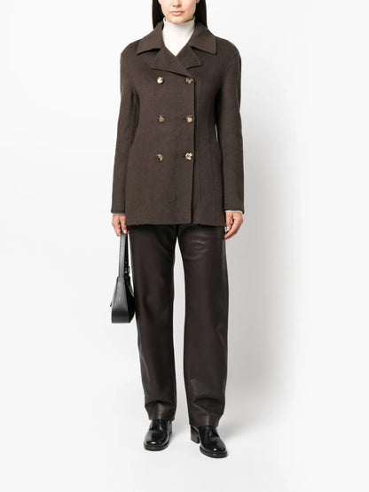 Tailored Double-Breasted Jacket