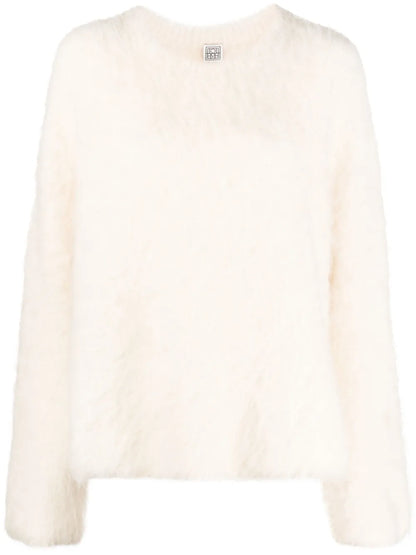 Textured Alpaca Wool-Blend Jumper