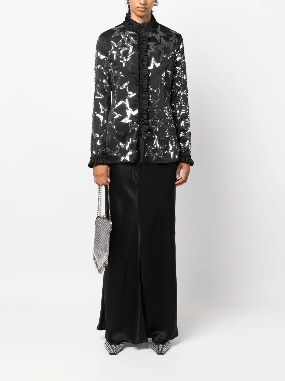 Sequin-Embellished Star Shirt