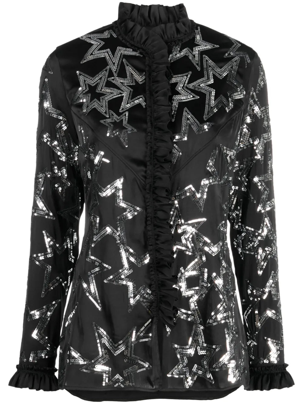 Sequin-Embellished Star Shirt