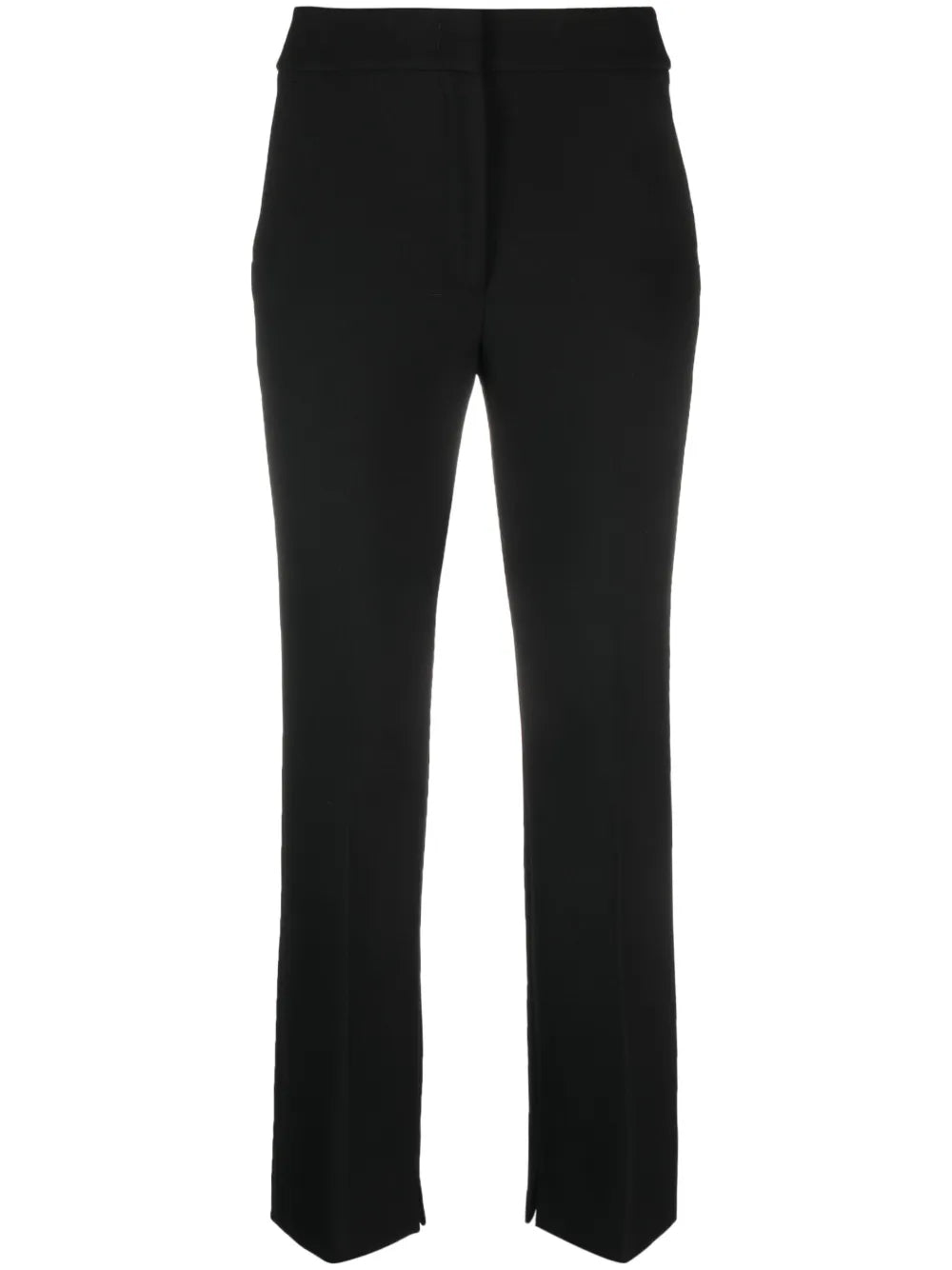 High-Waist Straight-Leg Trousers
